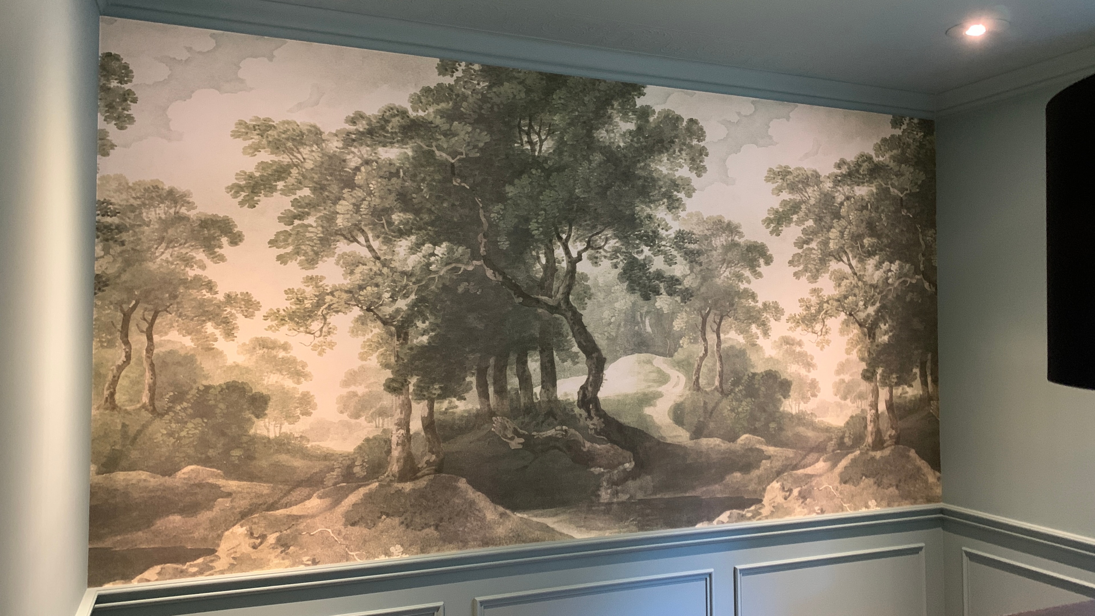 Forest Mural Installation